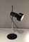 French Black Lacquered Metal and Chrome Adjustable Lamp, 1970s, Image 5