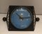 Lacquered Metal, Glass and Brass Clock, 1950s 10