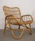 Bamboo Armchairs attributed to Tito Agnoli, 1960s, Set of 2, Image 10