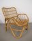 Bamboo Armchairs attributed to Tito Agnoli, 1960s, Set of 2 16