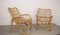 Bamboo Armchairs attributed to Tito Agnoli, 1960s, Set of 2, Image 6