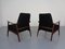 Danish Filigree Teak Armchairs, 1960s, Set of 2 5