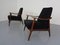 Fauteuils Filigranes en Teck, Danemark, 1960s, Set de 2 2