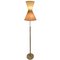 Corduroy Wabi Sabi Extendable Floor Lamp, 1950s 15