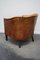 Vintage Dutch Cognac Colored Leather Club Chair 18