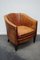 Vintage Dutch Cognac Colored Leather Club Chair 6