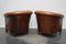 Vintage Dutch Cognac Leather Club Chairs, Set of 2 13