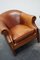 Club chair vintage in pelle color cognac, Paesi Bassi, set di 2, Immagine 16