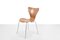 Sedia Butterfly nr. 3107 in quercia di Arne Jacobsen per Fritz Hansen, anni '60, Immagine 2