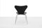 Black Model 3107 Butterfly Chair by Arne Jacobsen for Fritz Hansen, 1960s 3