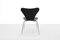 Black Model 3107 Butterfly Chair by Arne Jacobsen for Fritz Hansen, 1960s, Image 3