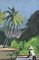 Robert Humblot, Dusk on Schoelcher Lagoon Martinique, 1959, Öl auf Leinwand, gerahmt 8