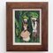 Robert Humblot, The Banana Plantation Guadalupa, 1959, olio su tela, con cornice, Immagine 2