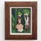 Robert Humblot, The Banana Plantation Guadeloupe, 1959, Oil on Canvas, Framed 2