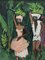 Robert Humblot, The Banana Plantation Guadalupa, 1959, olio su tela, con cornice, Immagine 1