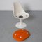 Orangefarbener Tulip Chair von Eero Saarinen für Knoll Inc. / Knoll International, 1960er 10