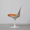 Orangefarbener Tulip Chair von Eero Saarinen für Knoll Inc. / Knoll International, 1960er 3