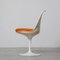 Sedia Tulip arancione attribuita a Eero Saarinen per Knoll Inc. / Knoll International, anni '60, Immagine 3