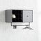 49 Dark Grey Frame Box with Shelf by Lassen, Image 3