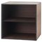 49 Smoked Oak Frame Box with Shelf by Lassen 1