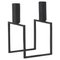 Black Line Candle Holder by Lassen 1