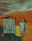 Mario Asnago, Paysage, Peinture à l'Huile Originale, Milieu du 20ème Siècle 1