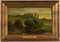 Andries Cornelis Lens, Landscape with Woman, Oil on Canvas, 1815, Framed, Image 2