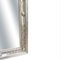 Neoclassical Regency Rectangular Silver Hand Carved Wooden Mirror, 1970s, Image 3