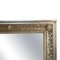 Neoclassical Regency Rectangular Silver Hand Carved Wooden Mirror, 1970s 4