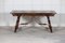 Spanish Extending Oak & Iron Dining Table, 1940s 5