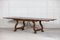 Spanish Extending Oak & Iron Dining Table, 1940s 3