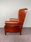 Large Tough-Lived Sheep Leather Armchair in Cognac Leather, Image 2
