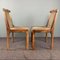 Vintage Wooden Dining Chairs, 1960s, Set of 4, Image 5