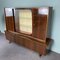 Vintage Highboard mit Glas, 1970er 4