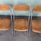 Vintage Folding Dining Chairs, Set of 4, Image 9