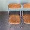 Vintage Folding Dining Chairs, Set of 4, Image 8