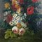 Bouquet of Flowers, 19th-Century, Oil on Panel, Framed 4