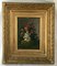 Bouquet of Flowers, 19th-Century, Oil on Panel, Framed 1