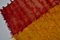 Tappeto Kilim moderno rosso e giallo, Immagine 7