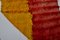 Tappeto Kilim moderno rosso e giallo, Immagine 10