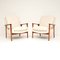 Vintage Swedish Teak Armchairs by Inge Andersson, 1960s, Set of 2, Image 1