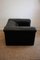 Postmoderner Armlehnstuhl aus schwarzem Leder der Modell 6800 Creation Serie von Rolf Benz, 1990er 7