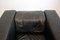 Postmoderner Armlehnstuhl aus schwarzem Leder der Modell 6800 Creation Serie von Rolf Benz, 1990er 12