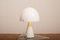 Baobab Modell 4044 Tischlampe aus weißem Kunststoff & weiß lackiertem Metall von Guzzini, 1976 1
