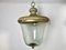 Antique Glass Garden Hanging Lamp, France, 1890s 1