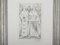 Aldo Galli, Three Kings, 1965, Pencil on Paper, Framed 3