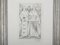 Aldo Galli, Three Kings, 1965, Pencil on Paper, Framed, Image 3