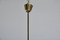 Five-Light Ceiling Lamp in Glass & Brass attributed to Stilnovo, 1950s, Image 7
