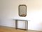 Modernist Brass & Glass Console Table & Mirror. 1970s, Set of 2 22