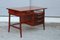 Italian Mahogany Desk by Vittorio Dassi, 1950s, Image 1